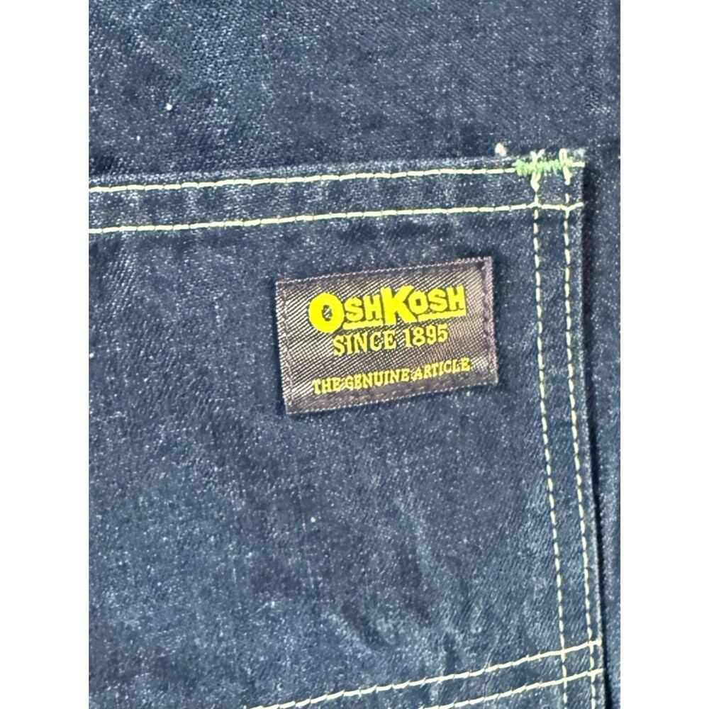 OshKosh Prewashed Denim Carpenter Jeans  Dark Wash Denim 36x30 NWOT - Picture 15 of 15